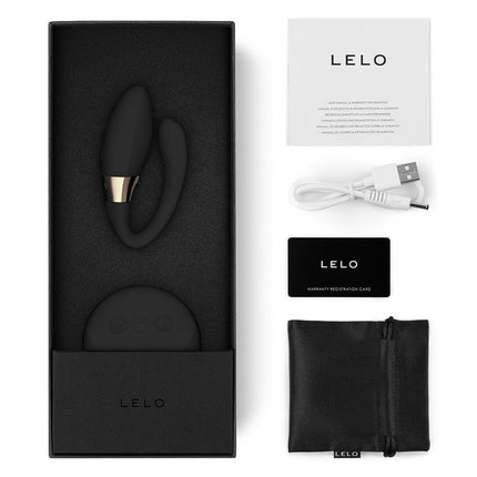 LELO Tiani Duo Vibrador en pareja con mando a distancia - negro