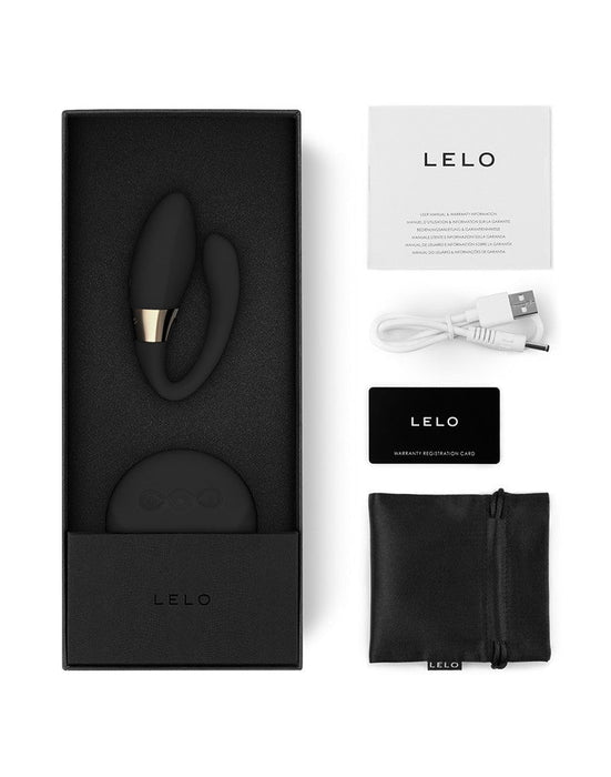LELO Tiani Duo Couple Vibrator with Remote Control - Black