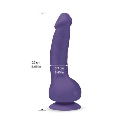 G-Vibe - Gode Vibrant G-Real 2 Avec Ventouse - Violet