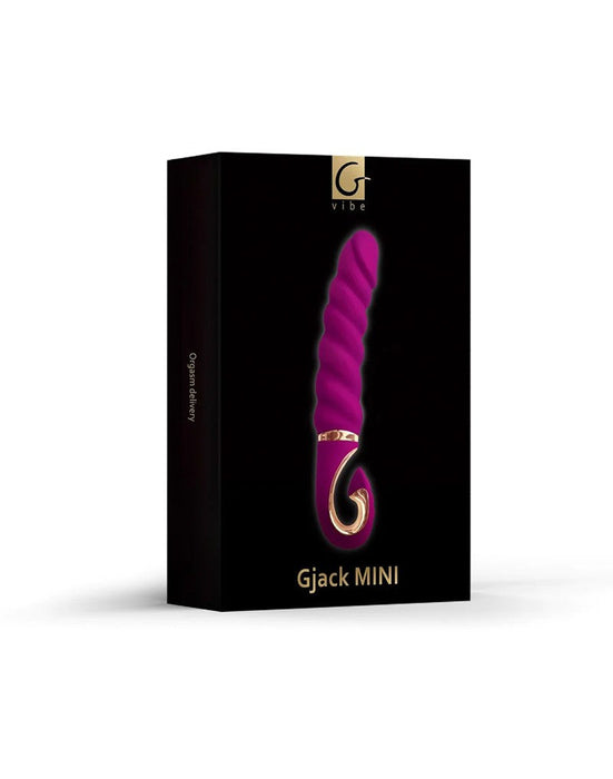 G-Vibe - G-Jack Mini Vibrador Estriado - Púrpura