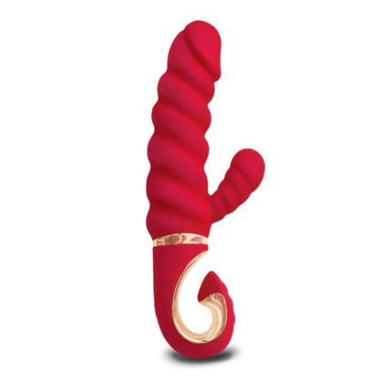 G-Vibe - G-Candy Mini Gerippter Rabbit Vibrator - Rot