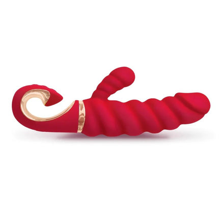 G-Vibe - G-Candy Mini Gerippter Rabbit Vibrator - Rot