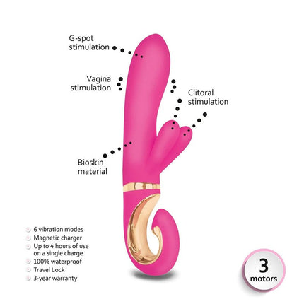 G-Vibe – G-Rabbit Mini-Kaninchenvibrator – Rosa