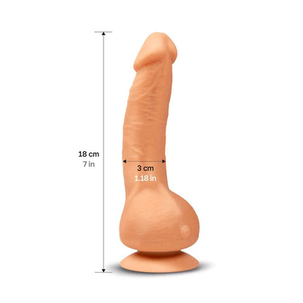G-Vibe - G-Real Mini Vibrating Dildo - Light skin color