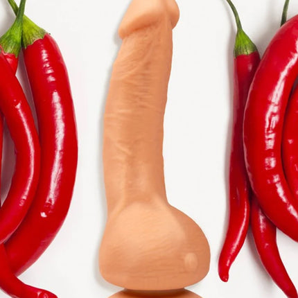 G-Vibe - G-Real Mini Vibrating Dildo - Light skin color