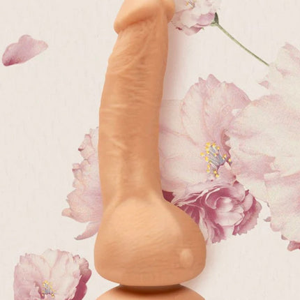 G-Vibe - G-Real Mini Vibrating Dildo - Light skin color