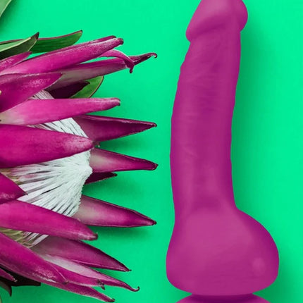 G-Vibe - G-Real Mini Vibrerende Dildo - Fuchsia Roze