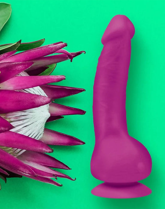 G-Vibe - G-Real Mini Vibrating Dildo - Fuchsia Pink