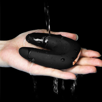 Lovetoy - O-Sensual Rapture Twin - Clitoris of Tepel Vibrator - Zwart