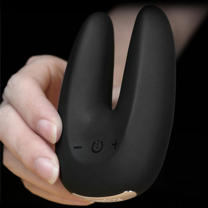 Lovetoy - O-Sensual Rapture Twin - Clitoris of Tepel Vibrator - Zwart