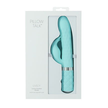 Pillow Talk Rabbit Vibrator LIVELY - mintgrün