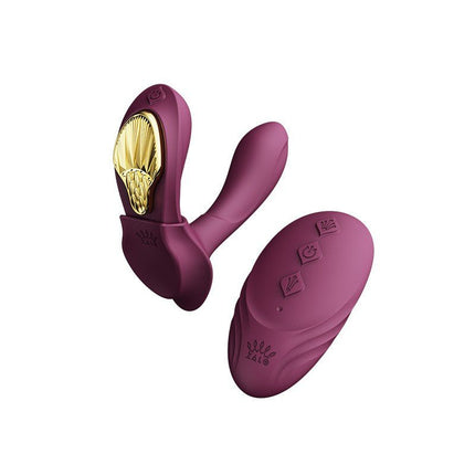 ZALO Draagbare Panty Vibrator (voor in een slipje) met afstandsbediening - paars