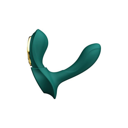 ZALO Wearable Panty Vibrator (pour les caleçons) avec télécommande - vert