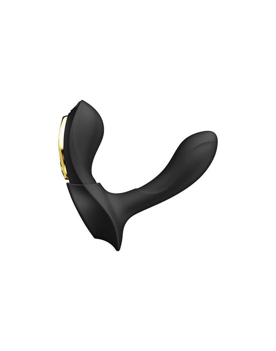 ZALO Wearable Panty Vibrator (for in briefs) with remote control - black