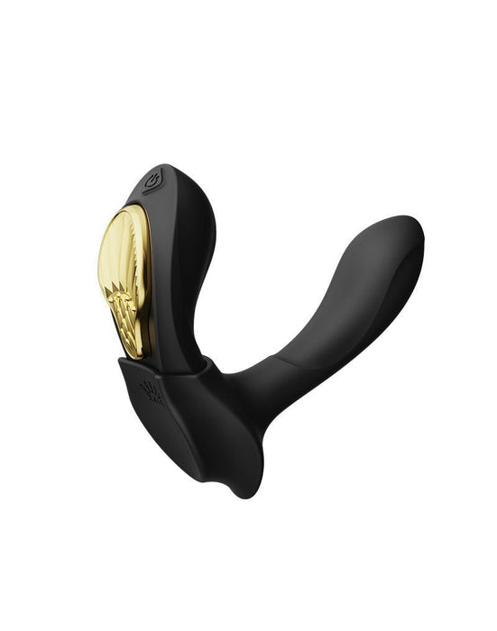 ZALO Wearable Panty Vibrator (pour les caleçons) avec télécommande- noir