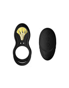 ZALO Vibrerende Cockring & koppelvibrator BAYEK met afstandsbediening - obsidian zwart