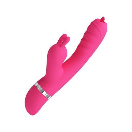 Pretty Love Vibrador Tarzán con estimulación por aire a presión PHOENIX - rosa