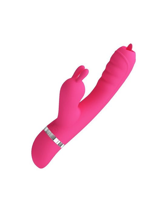 Pretty Love Rabbit Vibrator with air pressure stimulation PHOENIX - pink