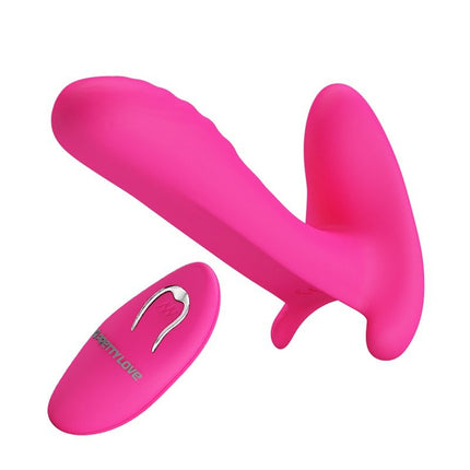 Pretty Love Finger-Vibrator / Panty-Vibrator / Partner-Vibrator 3-in-1 - rosa