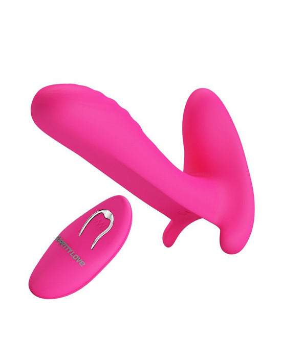 Pretty Love Vinger Vibrator / Panty Vibrator / Partner Vibrator 3-in-1 - roze