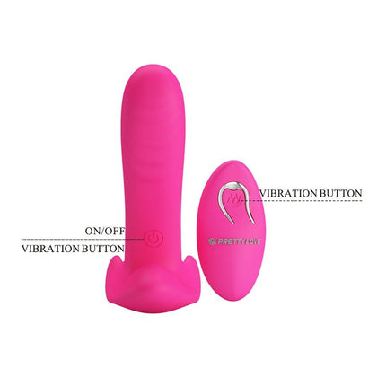 Pretty Love Finger-Vibrator / Panty-Vibrator / Partner-Vibrator 3-in-1 - rosa