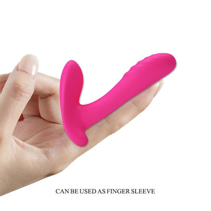 Pretty Love Finger-Vibrator / Panty-Vibrator / Partner-Vibrator 3-in-1 - rosa