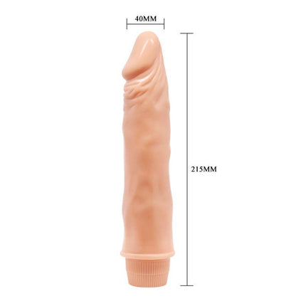 Pretty Love Realistischer Vibrator DWARF - helle Hautfarbe