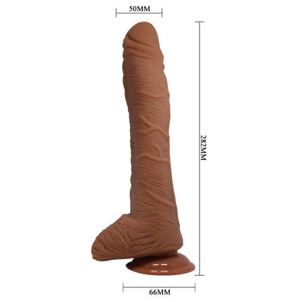 Pretty Love Realistic Large G-spot Dildo ALEX 28 x 5 cm - medium skin color