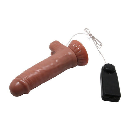 Pretty Love Vibrierender Dildo MADDOX - mittlere Hautfarbe