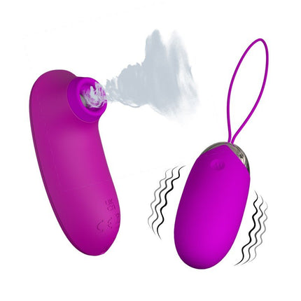 Pretty Love Oeuf vibrant Plus Vibrateur à pression d'air ORTHUS - rose