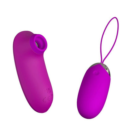 Pretty Love Oeuf vibrant Plus Vibrateur à pression d'air ORTHUS - rose
