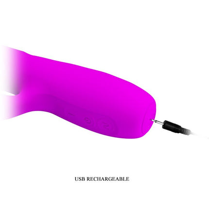 Pretty Love Bouncing Rabbit Vibrator MELANIE - rosa