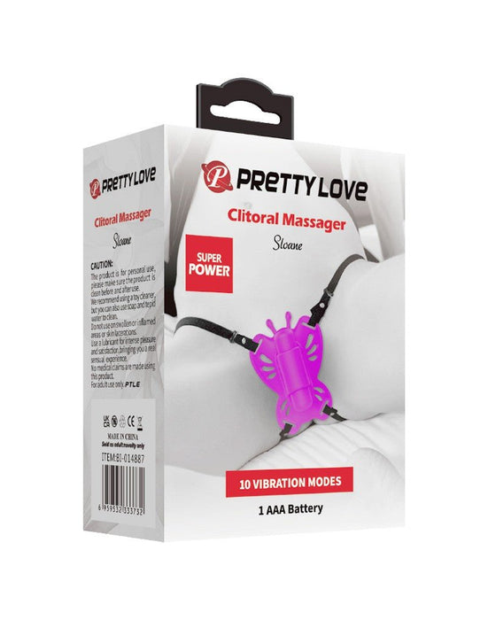 Pretty Love Clitoris Massager SLOANE - roze