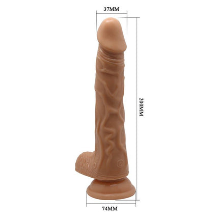 Pretty Love Vibrerende Dildo BODACH - medium huidskleur