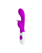 Pretty Love Rabbit Vibrator/Tarzan Vibrator BUTTERFLY KISS - rosa