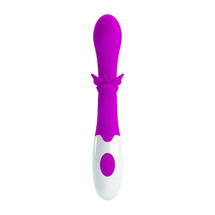 Pretty Love Rabbit Vibrator/Tarzan Vibrator BUTTERFLY KISS - rosa