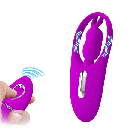 Pretty Love Clitoris Stimulator / Panty Vibrator met Afstandsbediening WILD RABBIT - roze