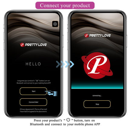 Pretty Love Electro Shock E-stim Vibrador HOMUNCULUS - rosa