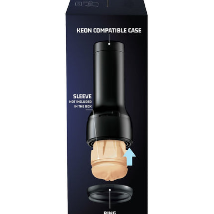 Kiiroo - Stroker Case (zonder sleeve) - Zwart - Accessoire Voor De KEON Masturbator