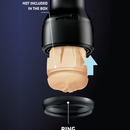 Kiiroo - Stroker Case (zonder sleeve) - Zwart - Accessoire Voor De KEON Masturbator