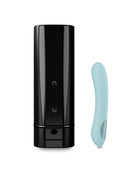 Kiiroo - Koppel Set Met Onyx + Masturbator En g-punkt Vibrator Pearl 2+ Mit App Control - Schwarz/Türkis