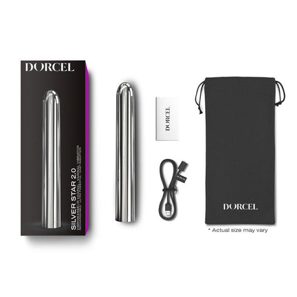 Dorcel Silver Star 2.0 Vibrateur Bullet - Argent