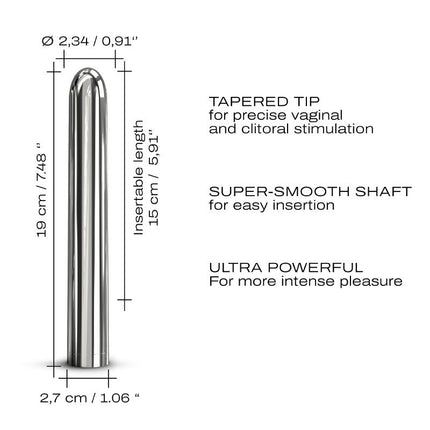 Dorcel Silver Star 2.0 Vibrateur Bullet - Argent