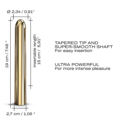 Dorcel Golden Boy 2.0 Vibrador de bala - Oro