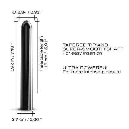 Dorcel Black Muse 2.0 Vibrador Bala - Negro