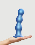 Strap-On-Me Dildo Plug Balls - metallic blauw