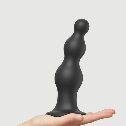 Strap-On-Me Dildo Plug Beads - schwarz