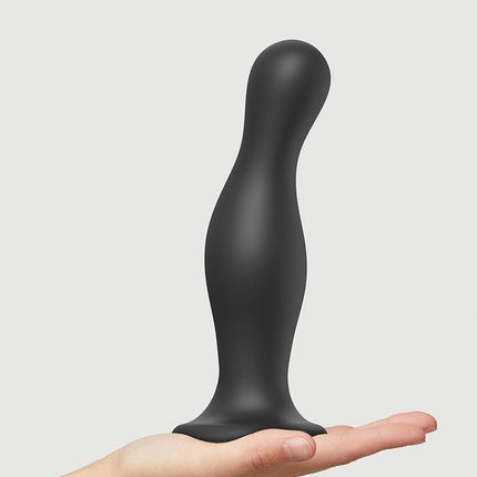 Strap-On-Me Dildo Plug Curvy - zwart
