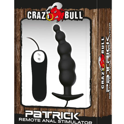 Crazy Bull Buttplug Plug Anal sphérique avec télécommande