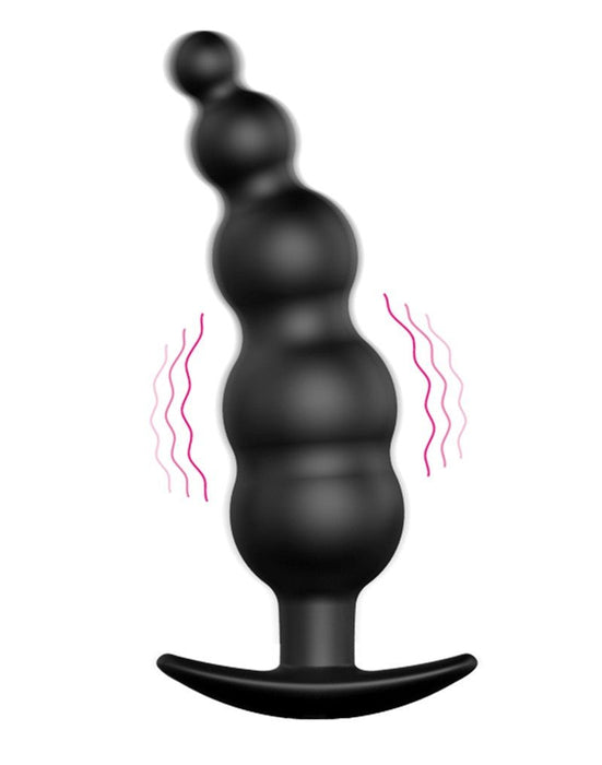 Crazy Bull Vibrating spherical buttplug with remote control